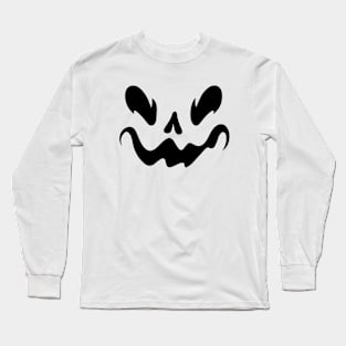 Evil Ghost Halloween Long Sleeve T-Shirt